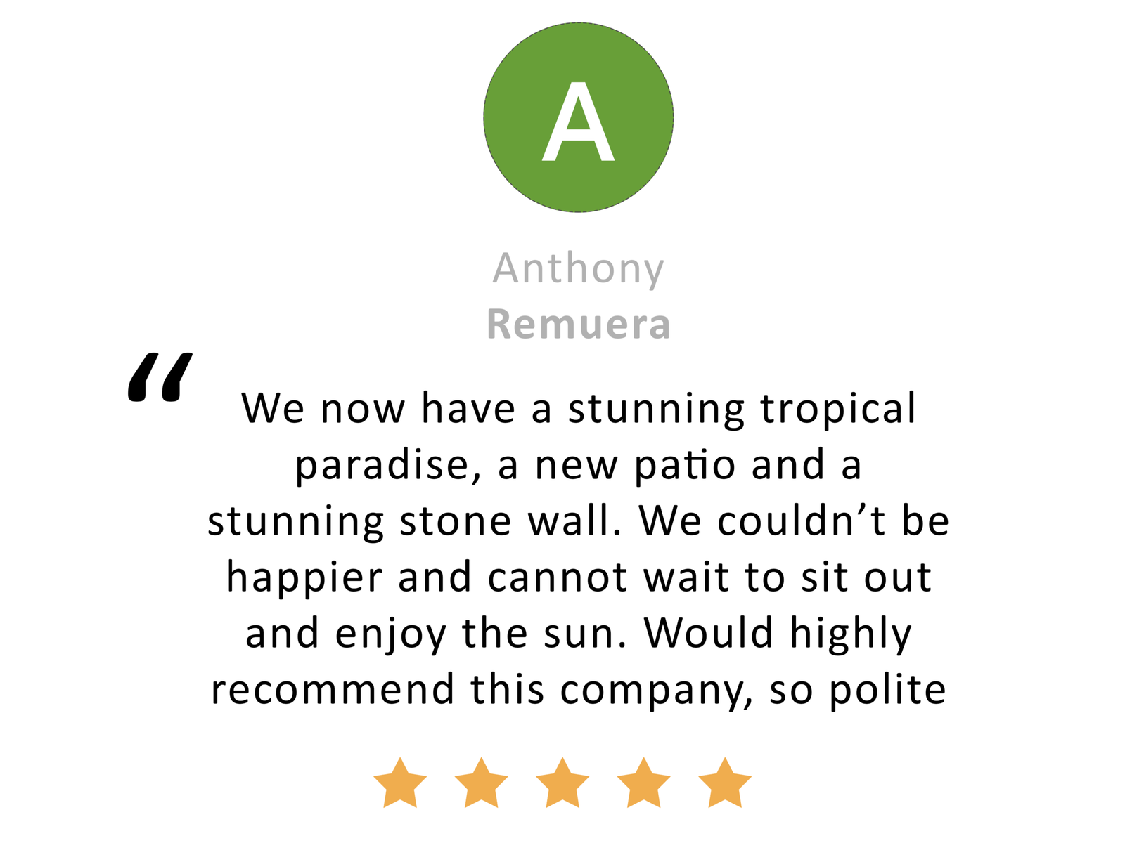 Home anthony google review 6