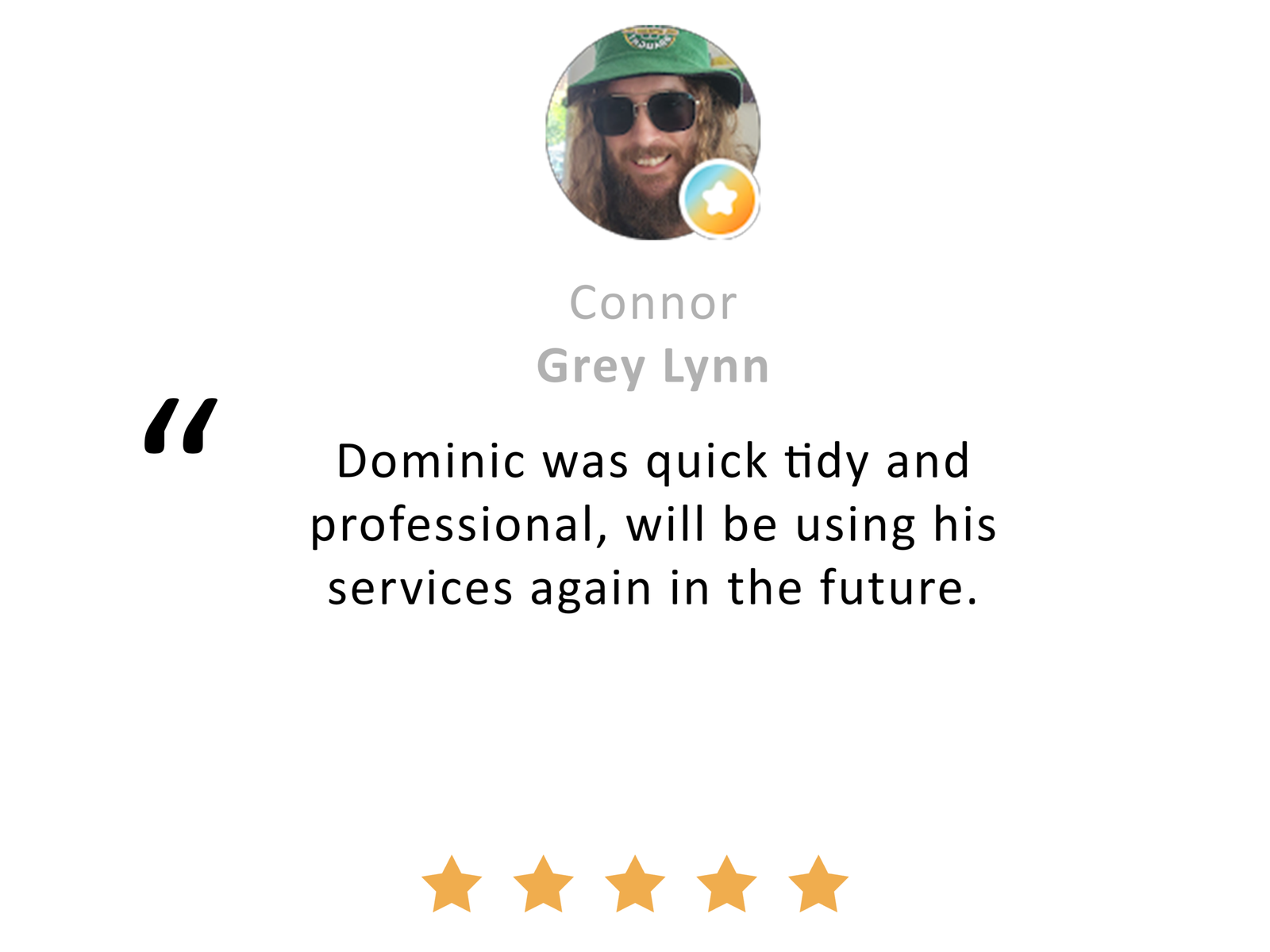 Home connor google review 3